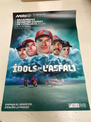 Póster MotoGP 2025 Catalunya