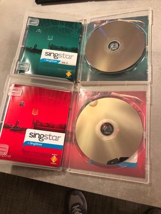 Singstar PS3 y PS2 + Micrófonos