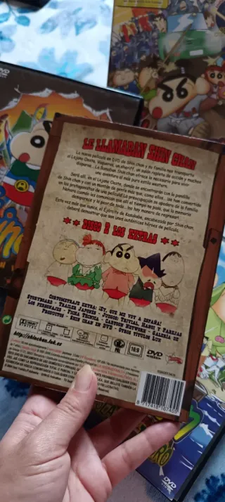 Shin Chan Película DVD Le Llamaban Shin Chan