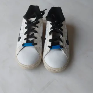 Zapatillas Nike Court Mujer Blancas y Negras