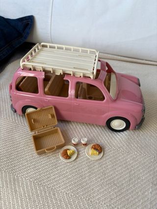 Sylvanian Families Coche Rosa Picnic
