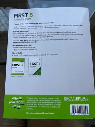 B2 First 5 Student`s Book without Answers with ...