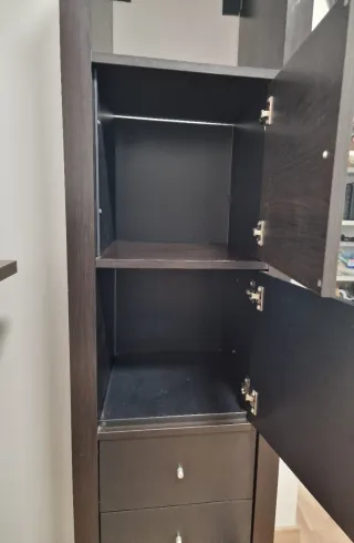 Estantería Kallax Ikea Wengue