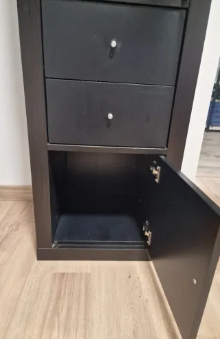 Estantería Kallax Ikea Wengue