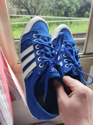 Scarpe Adidas Donna Blu/Bianche Tg 38