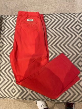 Pantalones Chinos Ralph Lauren Rojos