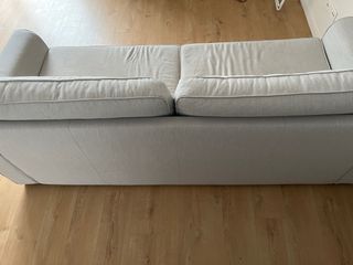 Sofá Cama Montreal Tela Beige/Gris