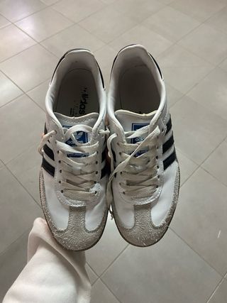 Adidas Samba Deportivas Blancas y Negras