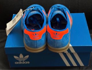 Zapatillas Adidas Hamburg Azul Naranja
