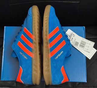 Zapatillas Adidas Hamburg Azul Naranja