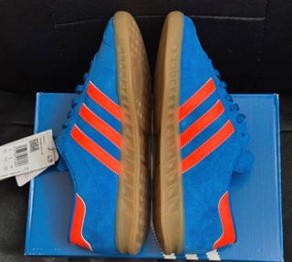 Zapatillas Adidas Hamburg Azul Naranja