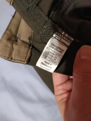 Pantalón Quechua Marrón Talla M/L