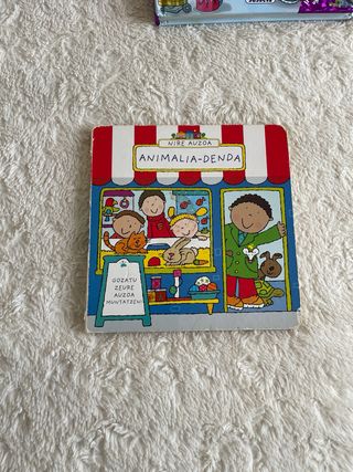 Libros con solapas en euskera