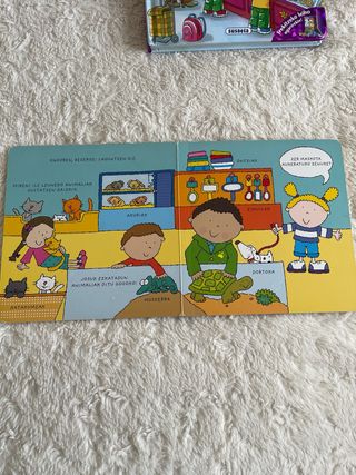 Libros con solapas en euskera