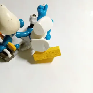 Lote Figuras PVC Schleich Pitufos Vintage