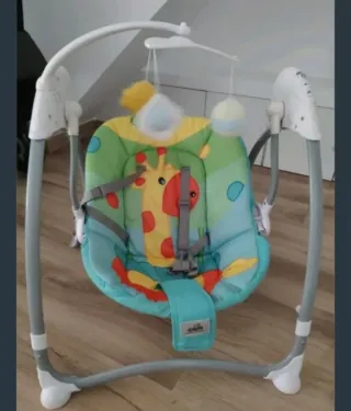 Hamaca para bebé con peluche