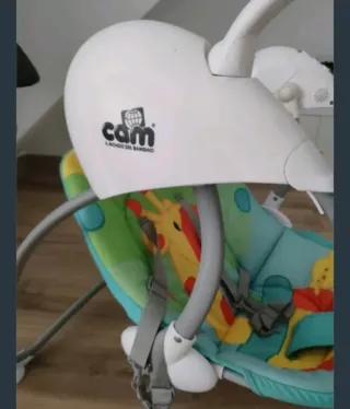 Hamaca para bebé con peluche