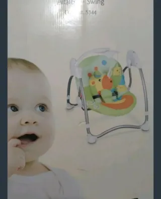 Hamaca para bebé con peluche