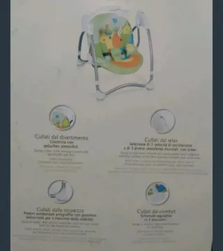 Hamaca para bebé con peluche