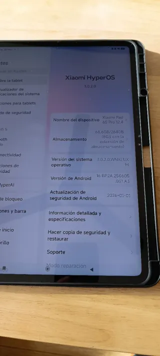 Xiaomi Pad 6S Pro 12.4  Gris