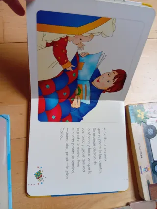 Lote cuentos cartón duro para bebés