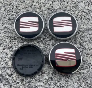 JUEGO TAPACUBOS LLANTA CENTRO SEAT 56MM 5F0601171