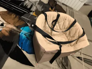 Transportín para coche de perro/gato