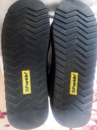 Botas D.Franklin Negras Talla 38 + REGALO