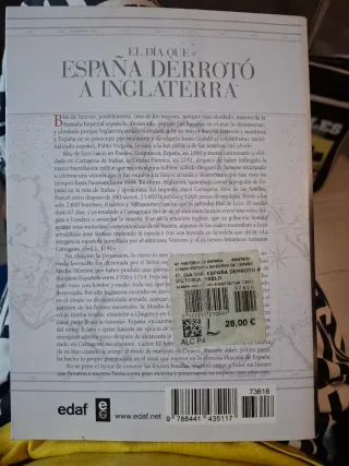 El día que España derrotó a Inglaterra: Blas de...