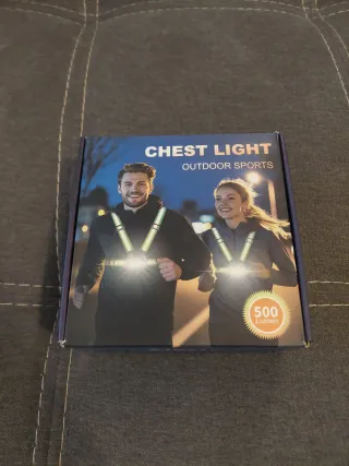 Colete Reflector com Luz para Corrida