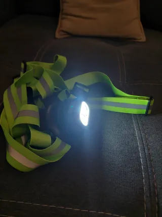Colete Reflector com Luz para Corrida