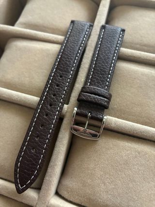 Correa en piel de becerro para reloj Longines 18mm