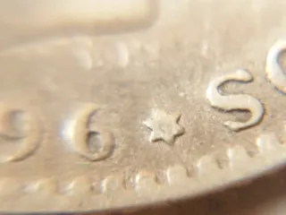 Moneda Plata 50 céntimos 1896 Alfonso XIII