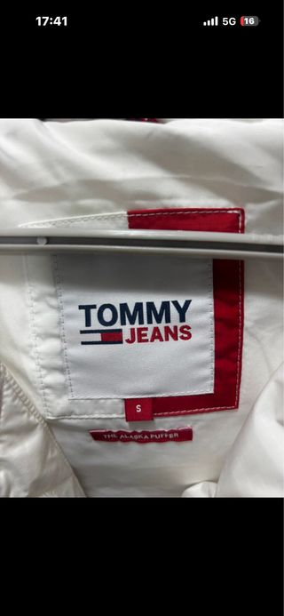 Piumino Tommy Hilfiger Bianco Uomo