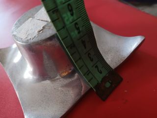 Par de portavelas de alpaca