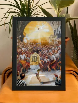 Cuadro Fútbol Retro Vintage Y2K 90s