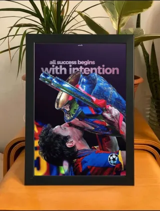 Cuadro Fútbol Retro Vintage Y2K 90s