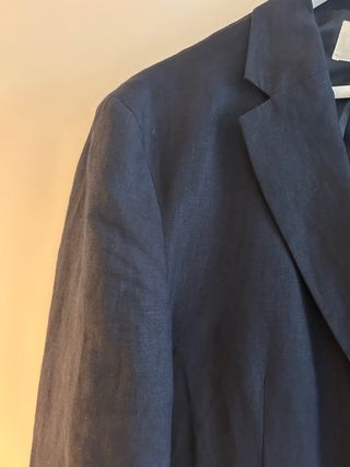 Americana de lino para hombre de Zara Man – 56