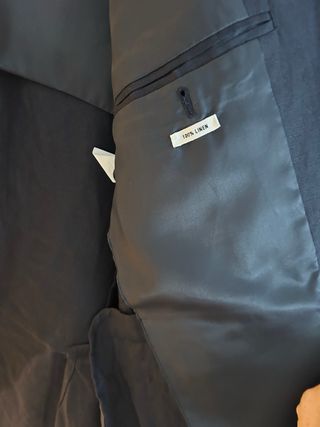 Americana de lino para hombre de Zara Man – 56