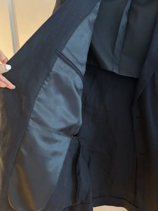 Americana de lino para hombre de Zara Man – 56