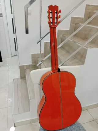 Guitarra flamenca Modesto Maya Rubia con os1