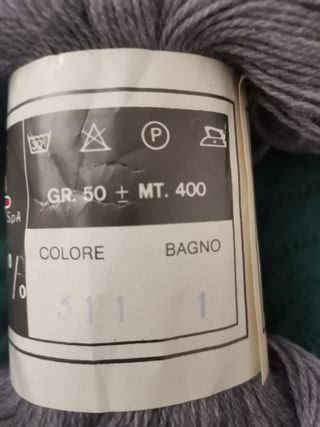 Lana Popicallane 100% Lambswool Grigio