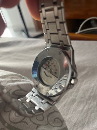 Reloj plateado