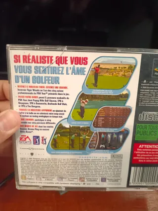 Tiger Woods PGA Tour 2000 PS1 PAL,FR
