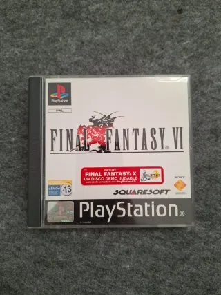 Final Fantasy VI PS1 PAL