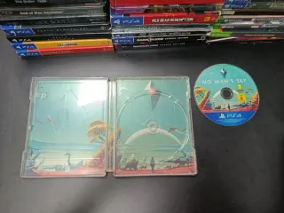 PS4 No Man's Sky Steelbook + Disco