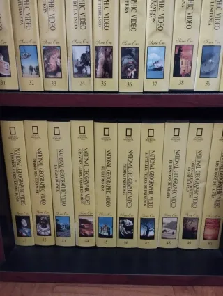 Colección VHS National Geographic Serie Oro