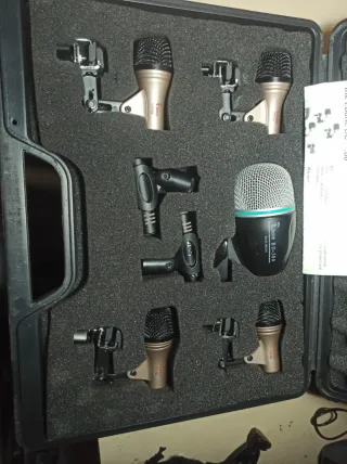 Kit 7 Micrófonos Batería T. Bone DC 1500