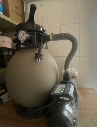 Bomba Monobloc Monofásica Arena de vidrio filtrant
