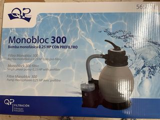 Bomba Monobloc Monofásica Arena de vidrio filtrant